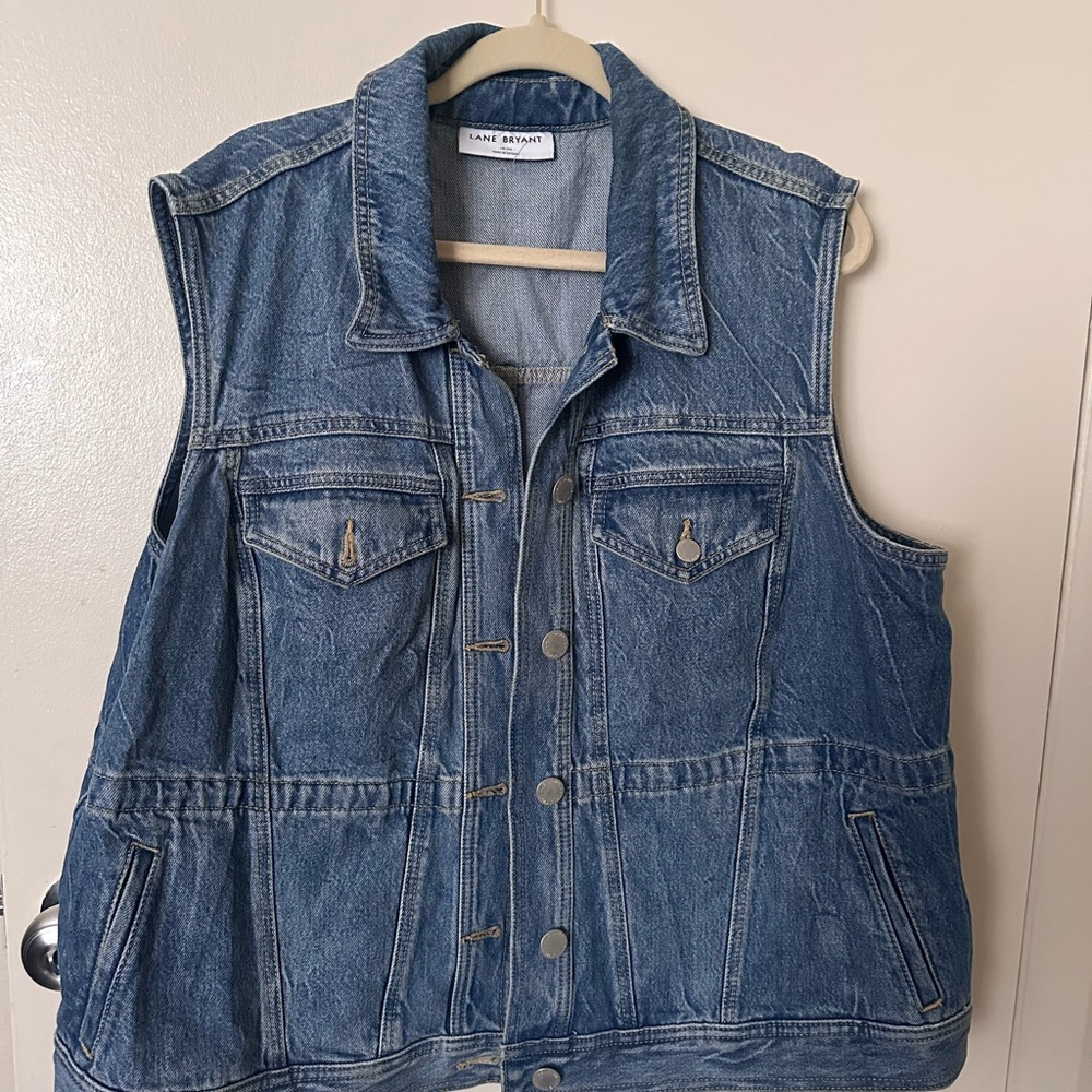 Lane Bryant Blue Denim Jacket